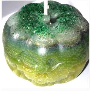 Hand crafted limited edition pumpkin candle from our spooky candle collection